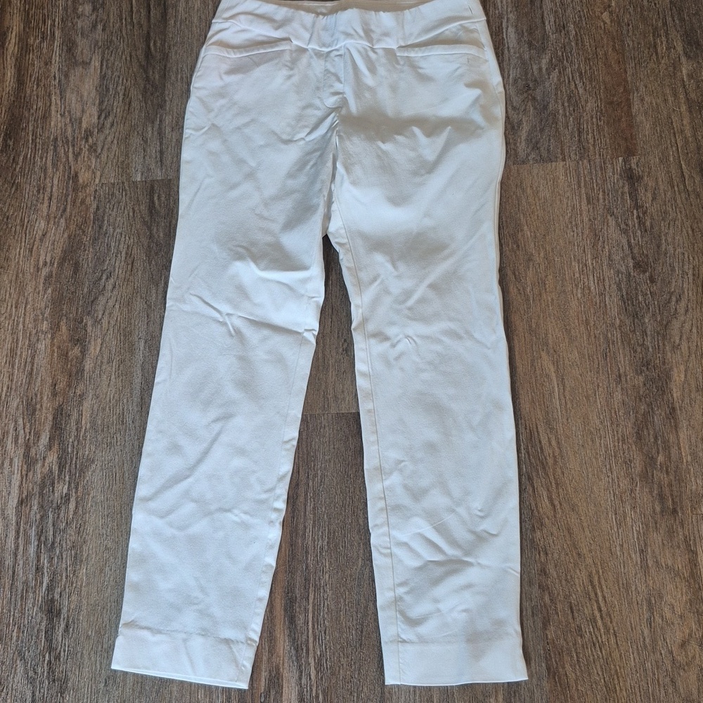 Spartina 449 White Pull On Pants Sz Medium EUC